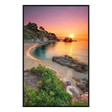 Kit De Pintura Diamante 5d Pôr Do Sol Na Praia 20x25cm Diy