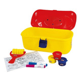 Kit De Pintura Play Doh Maleta Criativa Com Acessórios Fun