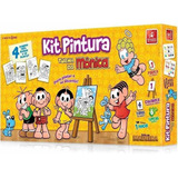 Kit De Pintura Turma Da Mônica Com Cavalete 0766 Nig