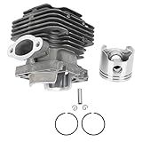Kit De Pistão Do Cilindro Bordstract 42mm Kit De Montagem De Pistão Do Cilindro Peças Sobressalentes De Reposição Para Cortador Oleomac 746 Manutenção De Reparos DIY