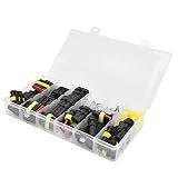 Kit De Plugue De Conectores De Fio  Design De Fivela De Boa Condutividade Conector Elétrico Automotivo à Prova D água Confiável Para Motocicletas  Caminhões  Scooters  Barcos