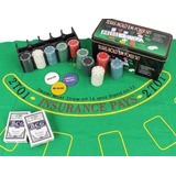 Kit De Poker Com 200 Fichas