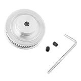 Kit De Polia De Correia Dentada De Alumínio GT2 De 60 Dentes Para Impressoras 3D Precisão CNC Usinada Furo De 5 Mm Inclui Chave E Parafusos De Montagem