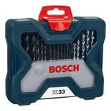 Kit De Pontas E Brocas Bosch X line 33 Peças