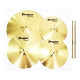 Kit De Pratos Dreamer Brass 14 16 20 Bag