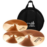 Kit De Pratos Orion Sp70 14 16 20 C bag Solo Pro10 3427