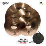 Kit De Pratos Red Foot Espresso B8 Com 13 17 20 Bag
