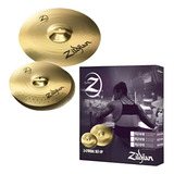 Kit De Pratos Zildjian Planet Z Plz1316 Hit Hat 13 Crash 16