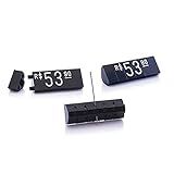 Kit De Preços Para Vitrine 255 Peças Preto C Branco
