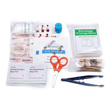Kit De Primeiros Socorros Completo 79 Itens Bolsa Portátil