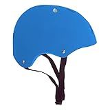 Kit De Proteção Capacete Cotoveleira Joelheira Azul M 55 59cm DM Radical