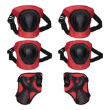 Kit De Proteção Infantil Vermelho Com 6 Peças Zippy Toys