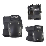 Kit De Proteção Traxart Pro t Dg 300 Preto Patins E Skate