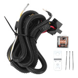 Kit De Relé De Cablagem De Buzina 12v Para Grade De Caminhão