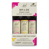 Kit De Remédios Florais Bach Hope Joy Comfort Optimism 3x1