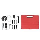 KIT DE REMOÇÃO DE EMBREAGEM DE COMPRESSOR AC DE CARRO FERRAMENTAS DE REPARO DE AR CONDICIONADO PARA COMPRESSORES V5 148
