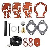Kit De Reparo De Carburador De Substituição Para Johnson Evinrude 6hp 8hp 9 9hp 15hp 20hp 439073 0439073 431897 0431897 Sierra 18 7219 GLM 40600