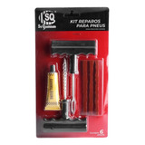 Kit De Reparo De Pneu Sem Câmara Modelo Macarrão Moto Carro