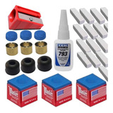 Kit De Reparo Para Solas De Tacos De Sinuca Profissionais