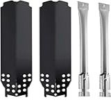 Kit De Reparo Queimador Defletor De Placa De Calor Substituição De Tubo Cruzado Para Char Broil Classic 280 2 Queimadores 360 3 Queimadores Propano Líquido 405 4 Queimadores G320 0200 W1 