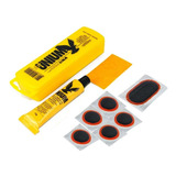 Kit De Reparo Remendo P Câmara De Ar Pneu Bike C Lixa Cola