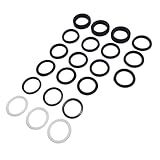 Kit De Reparo Vedação Gaxeta Retentor Compatível Com Bomba De Alta Vazão Eletroplas EL4000V3