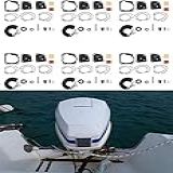 Kit De Reposição Para Reparo De Carburador Com 6 Unidades Para Johnson V4 V6 90 100 105 115 150 175 HP 18 7247 436852 438996
