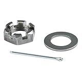 Kit De Retentor De Porca De Eixo Redondo Lippert Para Cubos De Eixo De 1 6 A 3 6 Kg Com Porca De Eixo Castelo De 6 Ranhuras Arruela De Eixo Redondo Pino Contrapino De 4 4 Cm 2023134656