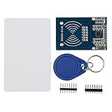 Kit De Rfid Hiletgo – Módulo De Sensor De Cartão Ic Rc522 Mifare + Cartão S50 Em Branco + Chaveiro Para Arduino Raspberry Pi