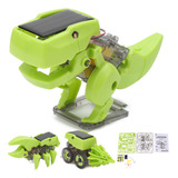 Kit De Robô Solar Montado Em Plástico Educacional