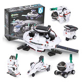Kit De Robô Solar Stem 6 Em 1 Da Stem Projects Para Crianças