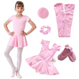 Kit De Roupa Ballet Infantil Uniforme