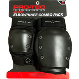 Kit De Segurança Skate Pro tec Street Black Tam M
