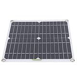 Kit De Solar  Kit De Painel Solar  Carregador De Painel Solar ABS Com Conector Múltiplo Para Iate De Veículo RV
