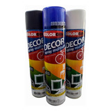Kit De Spray Multiuso Colorgin Diversas Cores 3 Unidades