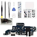 Kit De Substituição De Porta De Carregamento Compatível Com Moto G Power 5G 2024 Versão Dos EUA Placa De Base USB C Conector Somente Para Moto G Power 5G 2024 Com Manual De Instruções Kit De
