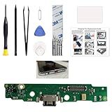 Kit De Substituição De Porta De Carregamento Compatível Com Moto G7 Power- Conector De Placa De Base Com Kit De Ferramentas- Instruções -sem Garantia De Versão Em Português-