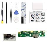 Kit De Substituição De Porta De Carregamento Compatível Com Moto G7 Power Conector De Placa De Base Com Kit De Ferramentas Instruções Sem Garantia De Versão Em Português 