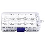 Kit De Substituição De Tubo Cerâmica Portátil Armazenamento Conveniente 100pcs Para Categorizar Tamanhos Diferentes
