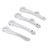 Kit De Suporte De Farol De Motocicleta Para Suzuki Suporte De Montagem De Farol De Motocicleta 39 A 41 Mm Brilhante