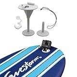Kit De Suporte De Prancha De Surfe De Espuma Hooshion Bodyboard Com Alça Antiperda Para GoPro Hero 8 7 6 5 4 3 3 2 1 Branco