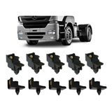 Kit De Suporte Farol Mb Axor Inferior Superior 10 Peças