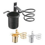 Kit De Suporte Para Secador De Cabelo Montado Na Parede