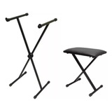 Kit De Suporte Para Teclado E Banqueta Saty Sx01 2021