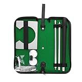 Kit De Taco De Taco De Golfe Portátil Prática De Colocação De Golfe Com Bolas Saco Buraco Copo Para Presentes De Escritório De Golfe Indoor