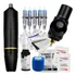 Kit De Tatuagem Máquina Pen Black Bird Bateria Sem Fio Tatto
