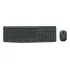 Kit De Teclado E Mouse Sem Fio Logitech Mk235 Teclado Grafite E Mouse Preto