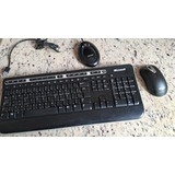 Kit De Teclado E Mouse Sem Fio Microsoft 1000 pouco Uso 
