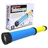 Kit De Telescópio Infantil  Conjunto De Brinquedos Telescópios De Plástico Resistente Inodoro Para Estudo Para Presente