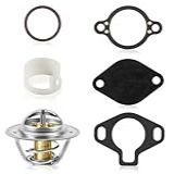 Kit De Termostato 807252Q5 160 Graus Para Motores Mercury Mercruiser V6 V8 GM 4-3L 5-0L 5-7L 7-4L 8-2L 1987-Up- Substitui 807252T8 8M0091470 Sierra 18-3647 Motor De Barco